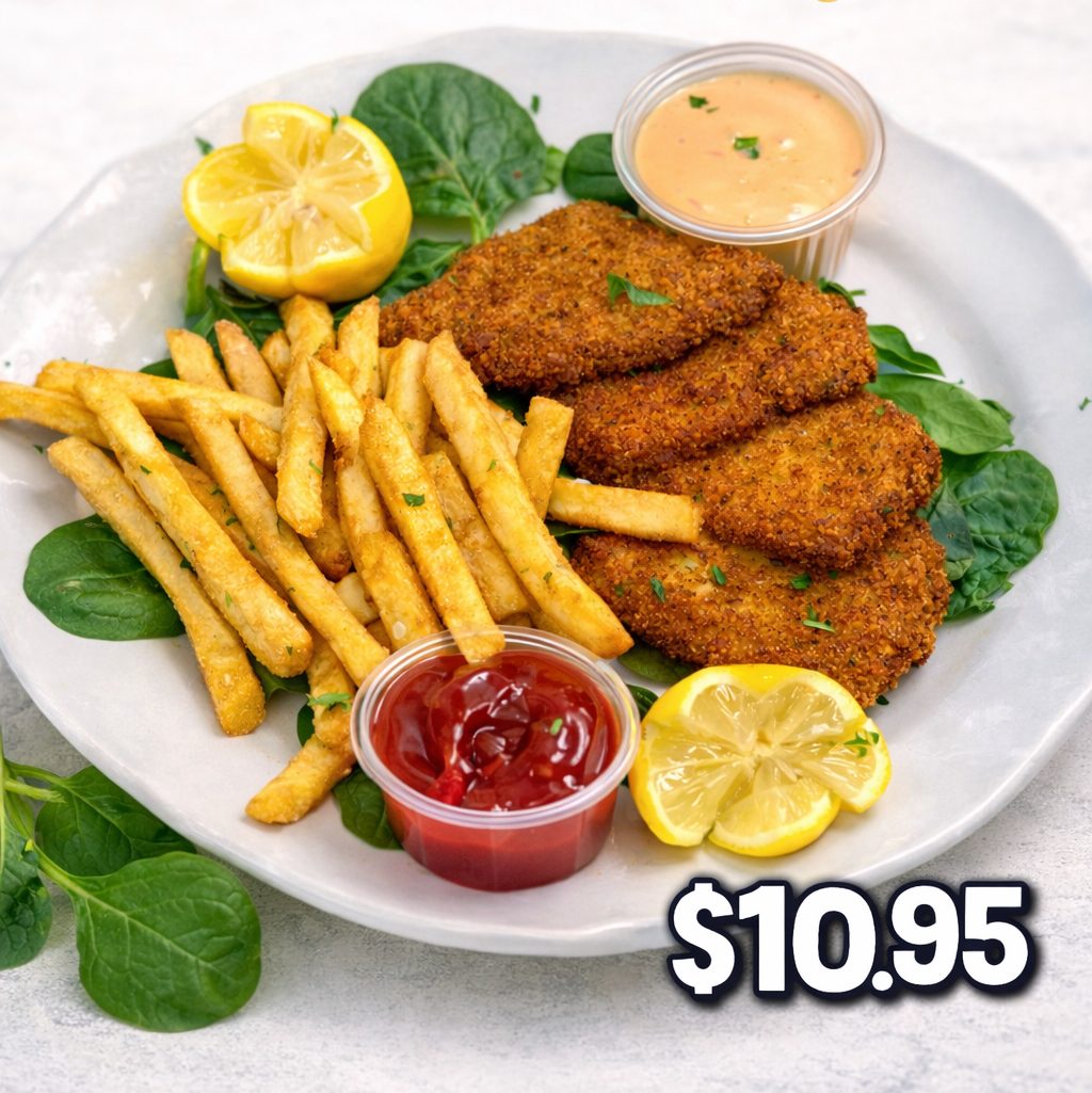 Fish And Chips.