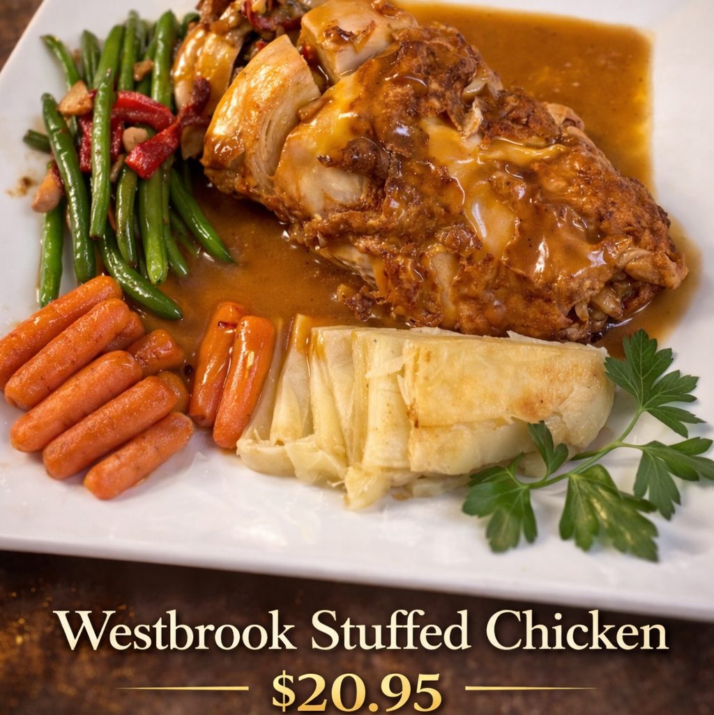 Westbrook Stuffed Chicken.